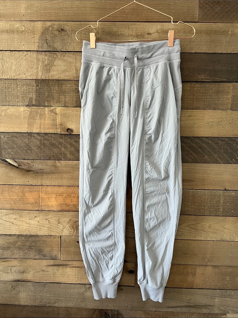Lululemon Athletica Women's Dance Studio Jogger Pants in Silver Drop Size 4